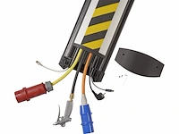 Serpa kabelbrug easyloader max hd b25/300 cm zwart/aluminium incl. eindkappen - afbeelding 2 van  2
