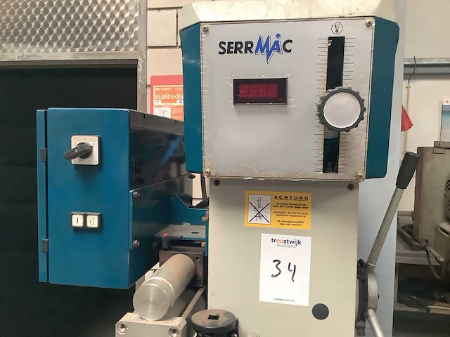 Serrmac - tco 28 - kolomboormachine - afbeelding 3 van  8