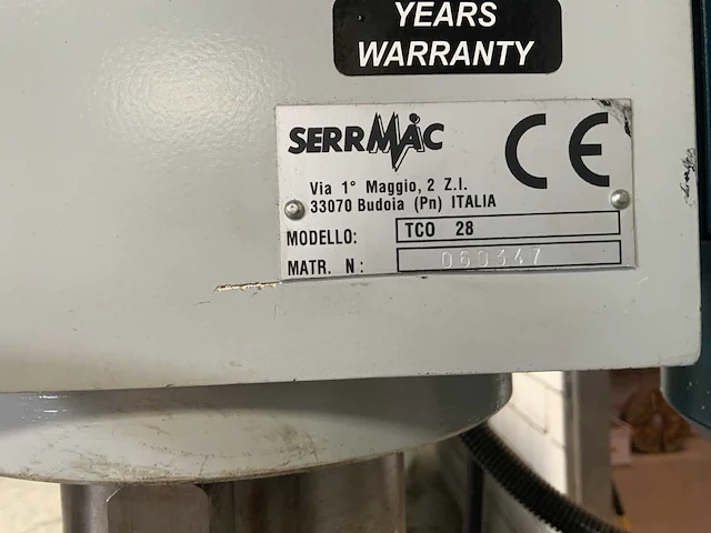 Serrmac tco 28 kolomboormachine met flowdrill - afbeelding 7 van  11