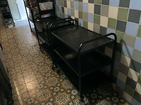 Serveerwagen (2x) - afbeelding 2 van  3