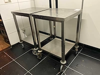 Serveerwagen (2x) - afbeelding 1 van  5