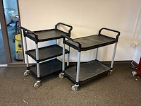 Serveerwagen (2x) - afbeelding 1 van  4