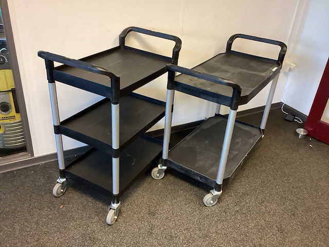 Serveerwagen (2x) - afbeelding 2 van  4