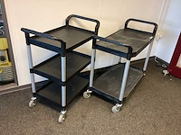 Serveerwagen (2x) - afbeelding 2 van  4