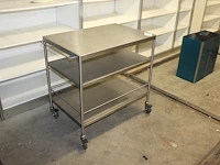 Serveerwagentje. afmeting 88 x 57 x 86 cm. - afbeelding 2 van  2