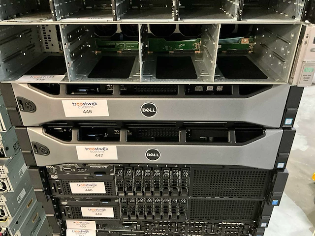 Server - dell - r730 - 2x e5-2630 v3 - afbeelding 1 van  2