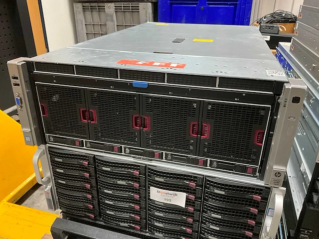 Server - hp - dl580 g9 - 2x e7-8880 v3 - afbeelding 2 van  3