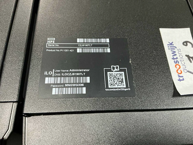 Server - hp - ml350 g10 - silver 4110 - afbeelding 2 van  4