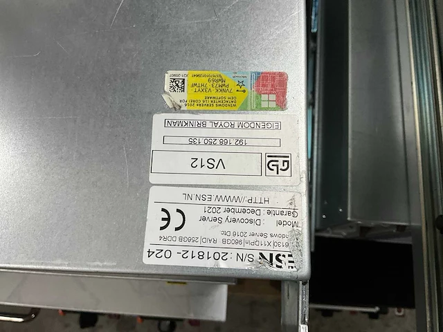 Server - supermicro - cse-826 - gold 6130 - afbeelding 3 van  3