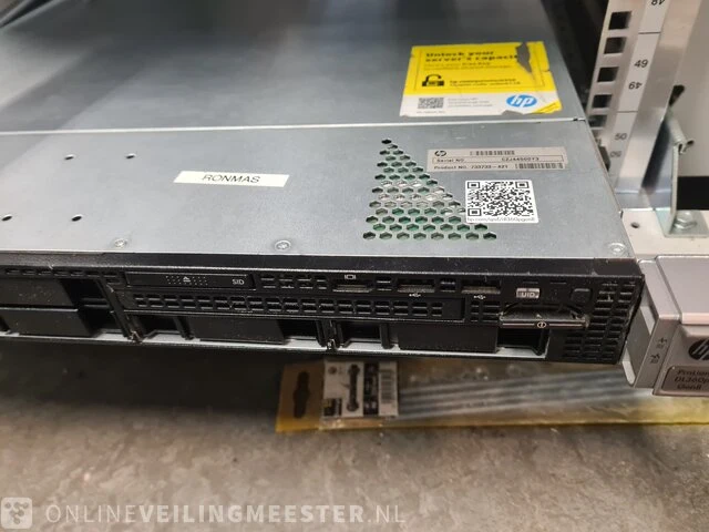 Server hp, proliant dl360p gen8, donkergrijs / antraciet - afbeelding 5 van  5