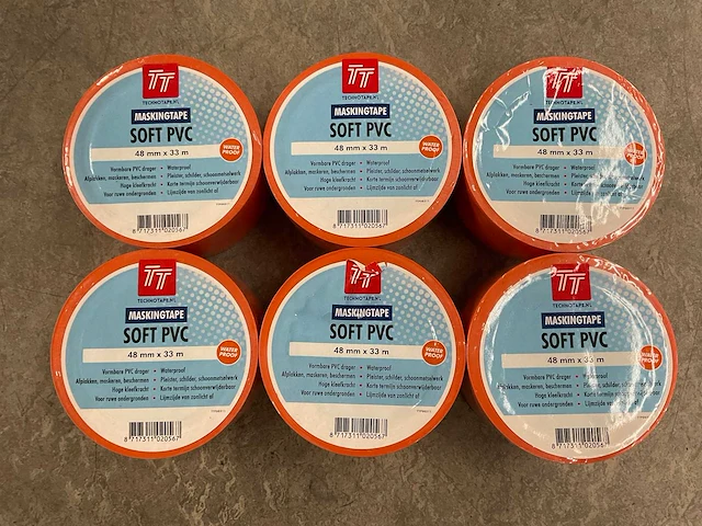 Set - duct tape / afplaktape 9-delig - afbeelding 2 van  5