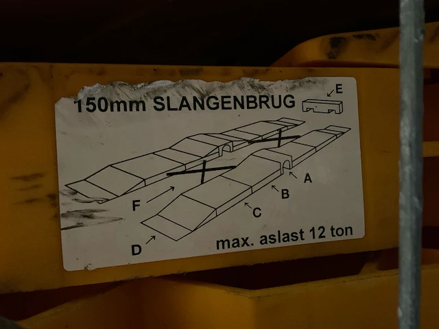 Set 150mm slangenbrug - afbeelding 2 van  3