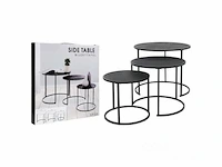 Set á 3 stuks bijzettafels - afbeelding 1 van  1