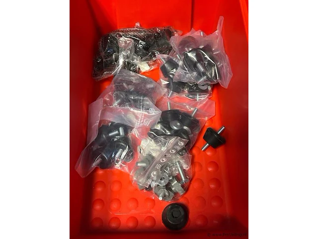 Set a 4 rubber trillingdempers bvdco conische 2x m8 bt - partij - afbeelding 2 van  4