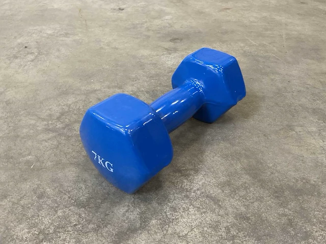 Set á 4 stuks 7kg dumbells - afbeelding 1 van  2