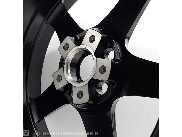 Set a 4x velg nismo, gt4 disc wheel / 5-114.3bk - afbeelding 2 van  40