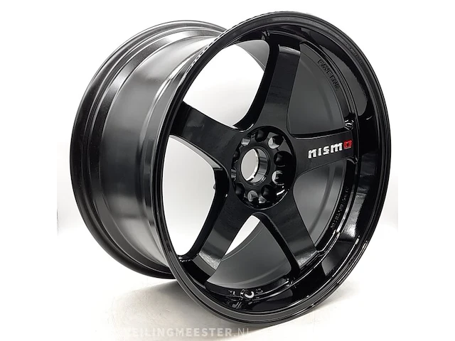 Set a 4x velg nismo, gt4 disc wheel / 5-114.3bk - afbeelding 1 van  40