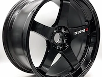 Set a 4x velg nismo, gt4 disc wheel / 5-114.3bk - afbeelding 25 van  40
