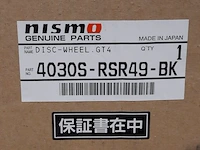 Set a 4x velg nismo, gt4 disc wheel / 5-114.3bk - afbeelding 35 van  40