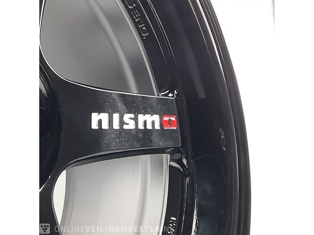 Set a 4x velg nismo, gt4 disc wheel / 5-114.3bk - afbeelding 34 van  40