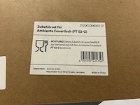 Set accessoires voor ambiente vuurtafel meateor - afbeelding 8 van  8