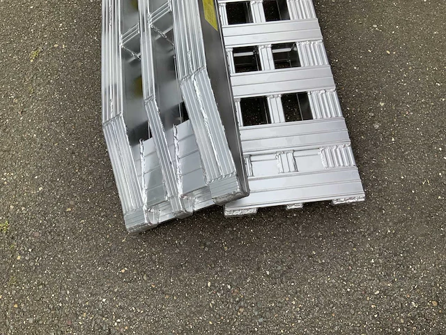 Set aluminium (160 cm) oprijplaat 20t - afbeelding 4 van  6