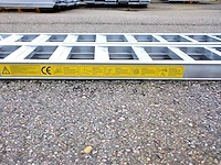 Set aluminium (220 cm) oprijplaat 4t - afbeelding 3 van  8