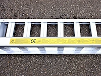 Set aluminium (220 cm) oprijplaat 4t - afbeelding 4 van  8