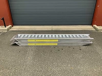 Set aluminium (250 cm) oprijplaat 6t - afbeelding 1 van  7