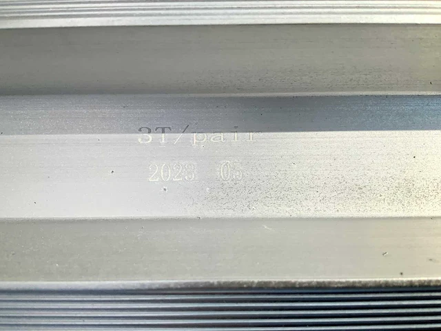 Set aluminium (300 cm) oprijplaat 3t - afbeelding 8 van  8