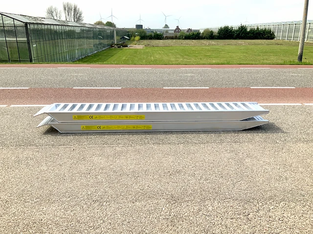 Set aluminium (300 cm) oprijplaat 6t - afbeelding 1 van  8