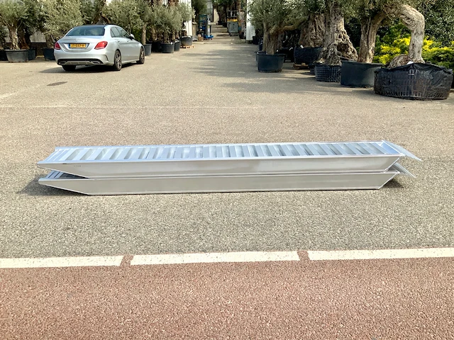Set aluminium (300 cm) oprijplaat 6t - afbeelding 3 van  8