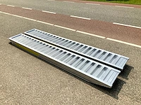Set aluminium (300 cm) oprijplaat 6t - afbeelding 4 van  8