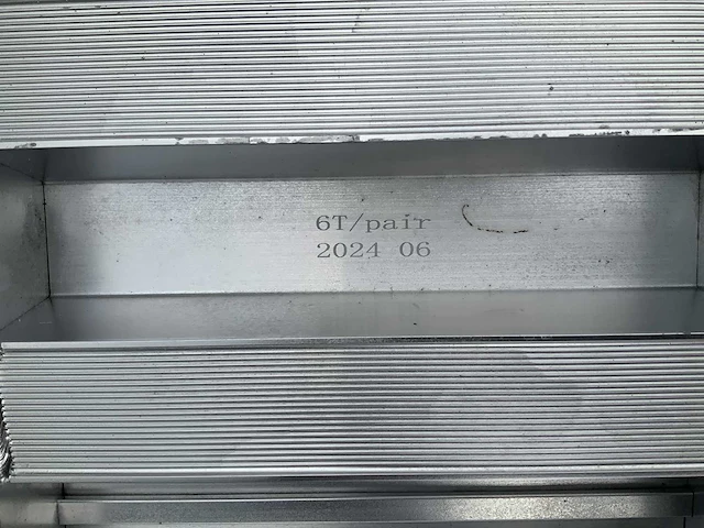 Set aluminium oprijplaat 6t - afbeelding 7 van  7