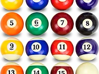 Set american pool-ballen