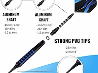 Set darts plastic + steel tips - afbeelding 3 van  4