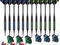 Set darts plastic + steel tips - afbeelding 4 van  4