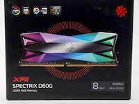 Set geheugenkaarten xpg, spectrix d60g 2x8gb 4133mhz pc4-33000