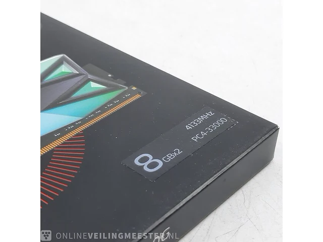 Set geheugenkaarten xpg, spectrix d60g 2x8gb 4133mhz pc4-33000 - afbeelding 5 van  8