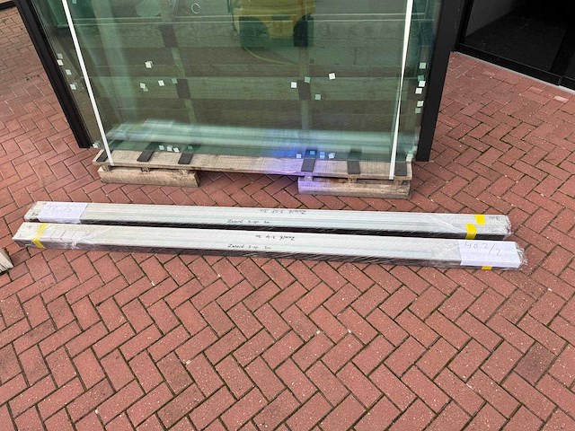 Set glaspanelen - 102x240 helder (4x3) - afbeelding 7 van  10