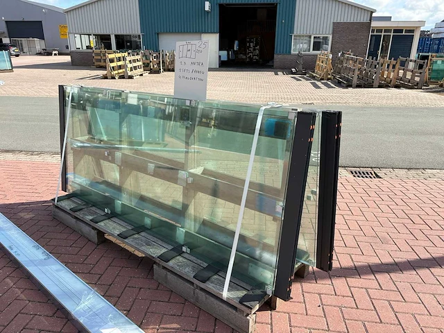Set glaspanelen - 102x250 helder (2x4) - afbeelding 5 van  11