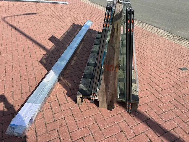 Set glaspanelen - 102x250 helder (2x4) - afbeelding 6 van  11