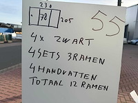 Set glaspanelen - 78x205 helder (4x3) - afbeelding 8 van  10