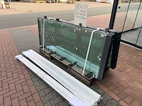 Set glaspanelen - 82x220 helder (6x3) - afbeelding 3 van  8