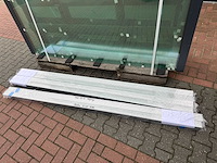 Set glaspanelen - 82x220 helder (6x3) - afbeelding 6 van  8