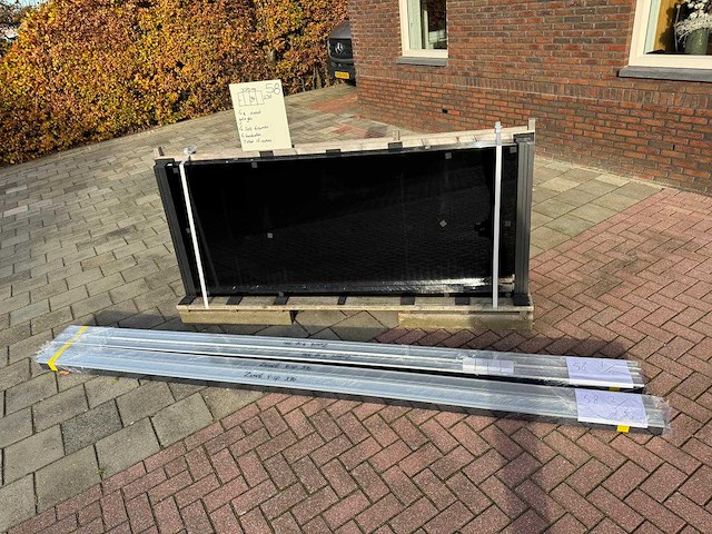 Set glaspanelen - 94x230 getint (4x4) - afbeelding 7 van  10