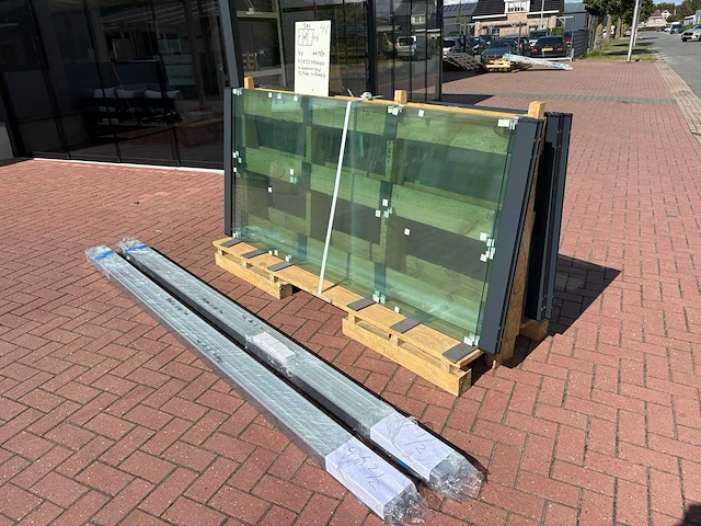 Set glaspanelen - 98x215 helder (4x3) - afbeelding 5 van  11