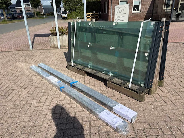 Set glaspanelen - 98x220 helder (4x3) - afbeelding 7 van  11