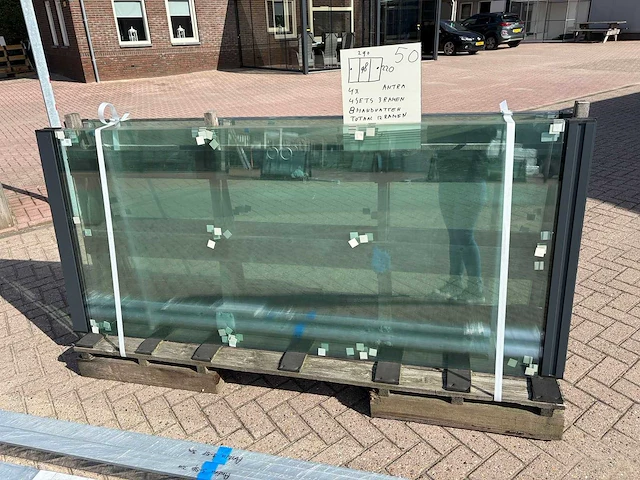 Set glaspanelen - 98x220 helder (4x3) - afbeelding 9 van  11