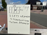 Set glaspanelen - 98x225 helder (2x4) - afbeelding 10 van  11